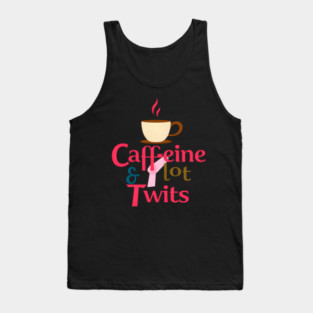 Caffeine with Plot Twists Tank Top