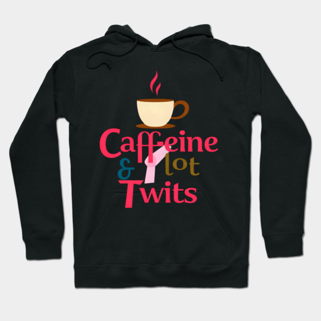 Caffeine with Plot Twists Hoodie by SR8891