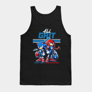 Retro Vintage Detroit Lions Montgomery Gibbs And Jahmyr Gibbs Sonic And Knuckles Tank Top