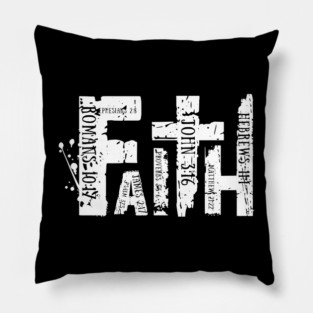 Christian Faith, Faith Cross Pillow