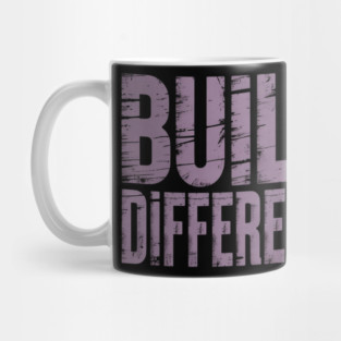 Purple Built Different Purple Color Graphic Purple Mug