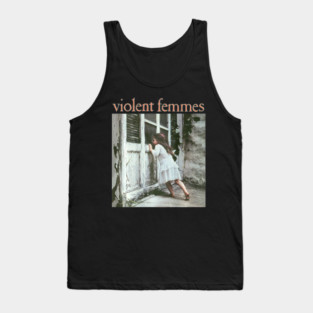 Violent Femmes - Official Merchandise - Self Titled Logo - letacser #14 Tank Top