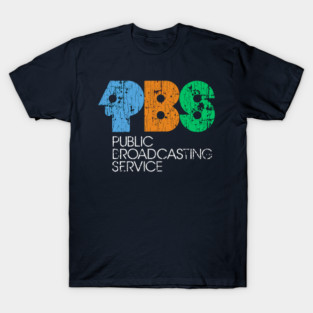 PBS // Vintage Distressed T-Shirt