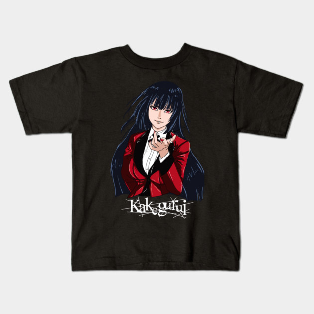 Yumeko Jabami - Kakegurui Kids T-Shirt by Otaku Vibes