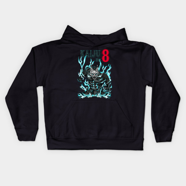 Kaiju No 8 Kafka Hibino Transformation Kids Hoodie by Otaku Vibes
