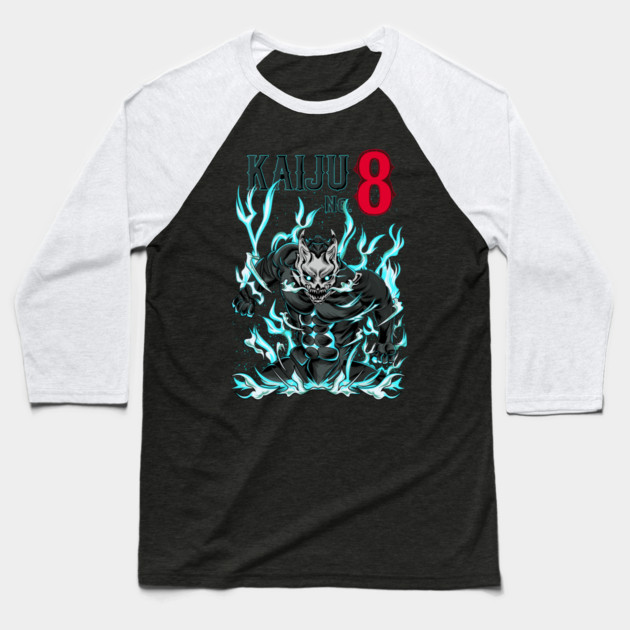 Kaiju No 8 Kafka Hibino Transformation Baseball T-Shirt by Otaku Vibes