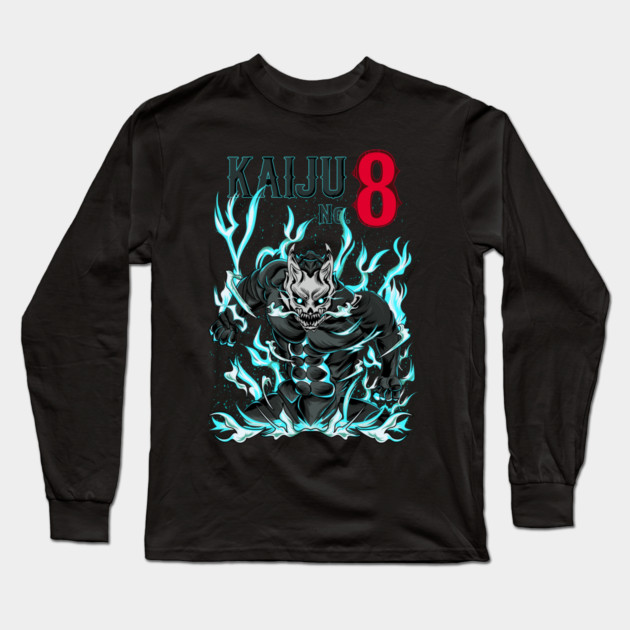 Kaiju No 8 Kafka Hibino Transformation Long Sleeve T-Shirt by Otaku Vibes