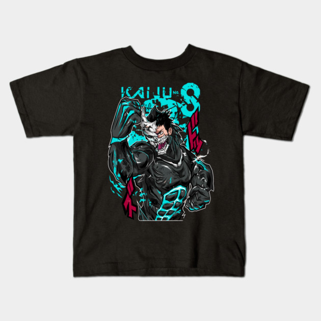 Kaiju No 8 Kafka Dual Identity Art Kids T-Shirt by Otaku Vibes