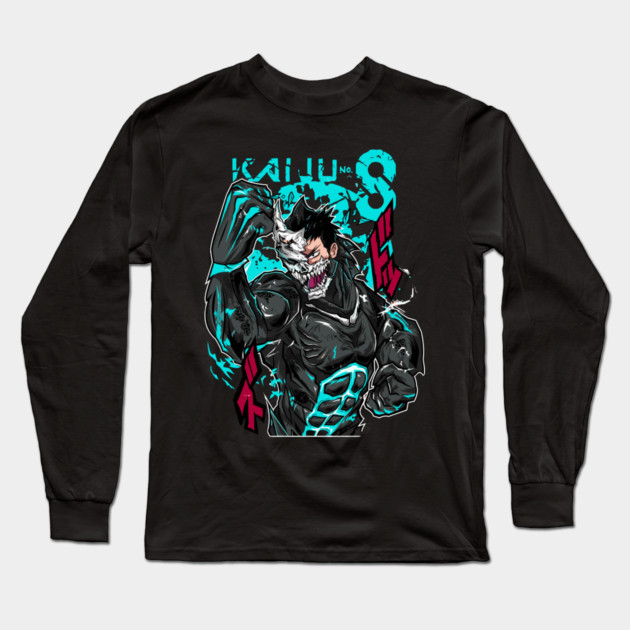 Kaiju No 8 Kafka Dual Identity Art Long Sleeve T-Shirt by Otaku Vibes