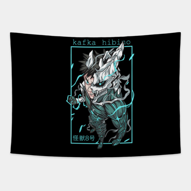 Kaiju No 8 Kafka Turns Into a Monster Tapestry by Otaku Vibes