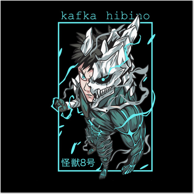Kaiju No 8 Kafka Turns Into a Monster Wall Art by Otaku Vibes