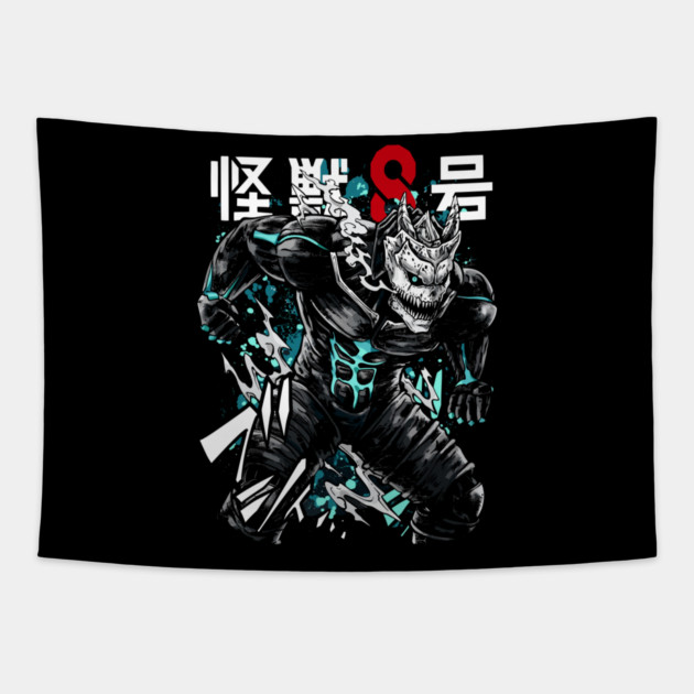 Kaiju No 8 Monster Within Poster Tapestry by Otaku Vibes