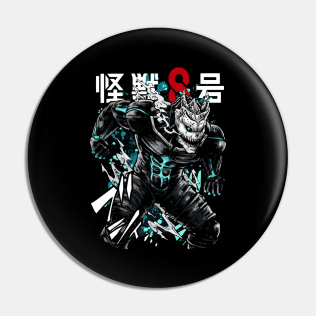Kaiju No 8 Monster Within Poster Pin by Otaku Vibes