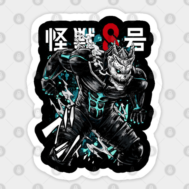 Kaiju No 8 Monster Within Poster Sticker by Otaku Vibes
