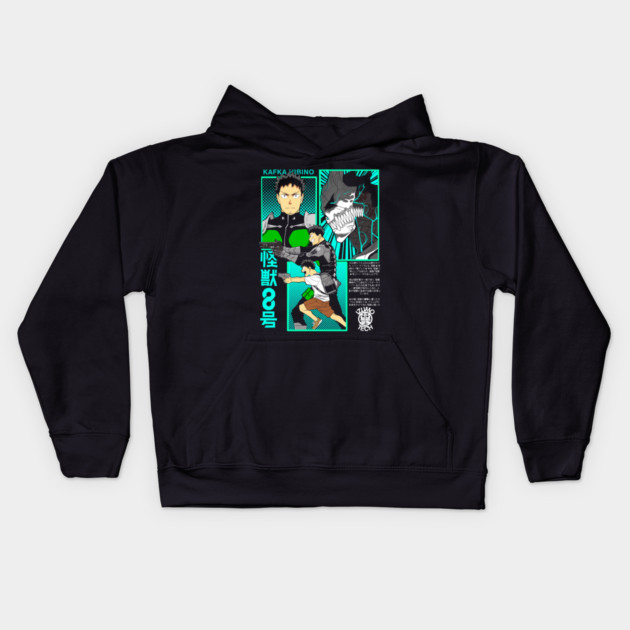 Kaiju No 8 - Kafka Hibino Kids Hoodie by Otaku Vibes