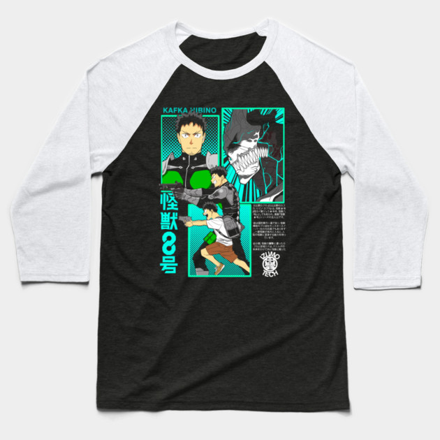 Kaiju No 8 - Kafka Hibino Baseball T-Shirt by Otaku Vibes