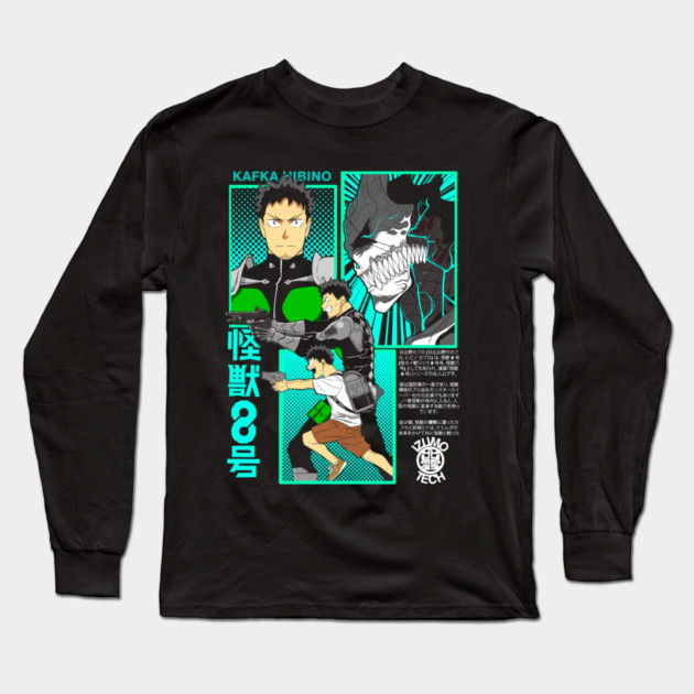 Kaiju No 8 - Kafka Hibino Long Sleeve T-Shirt by Otaku Vibes