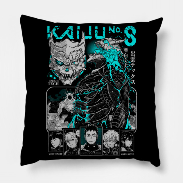 Kafka Hibino - Kaiju No 8 Pillow by Otaku Vibes