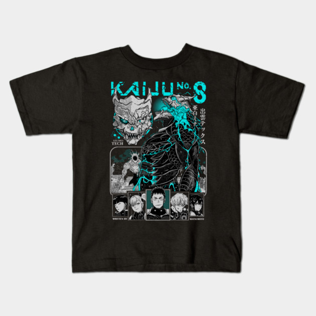 Kafka Hibino - Kaiju No 8 Kids T-Shirt by Otaku Vibes