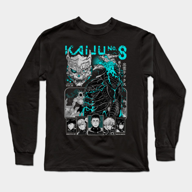Kafka Hibino - Kaiju No 8 Long Sleeve T-Shirt by Otaku Vibes