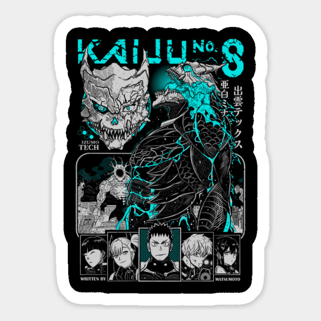 Kafka Hibino - Kaiju No 8 Magnet by Otaku Vibes