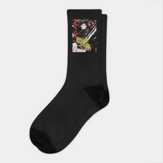 Kagurabachi Blade Anime Design Socks by Otaku Vibes