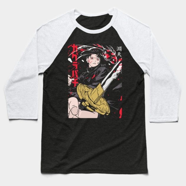 Kagurabachi Blade Anime Design Baseball T-Shirt by Otaku Vibes