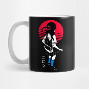 Futakuchi Onna Urban Yokai Girl Anime Mug
