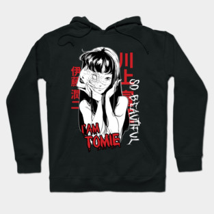 Tomie So Beautiful Horror Portrait Junji Ito Hoodie