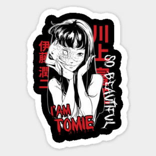 Tomie So Beautiful Horror Portrait Junji Ito Magnet