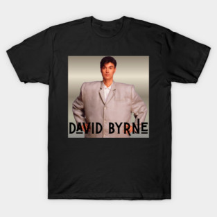 ディビット•バーン David Byrne Tシャツ Lサイズ 黒 ディビット•バーン