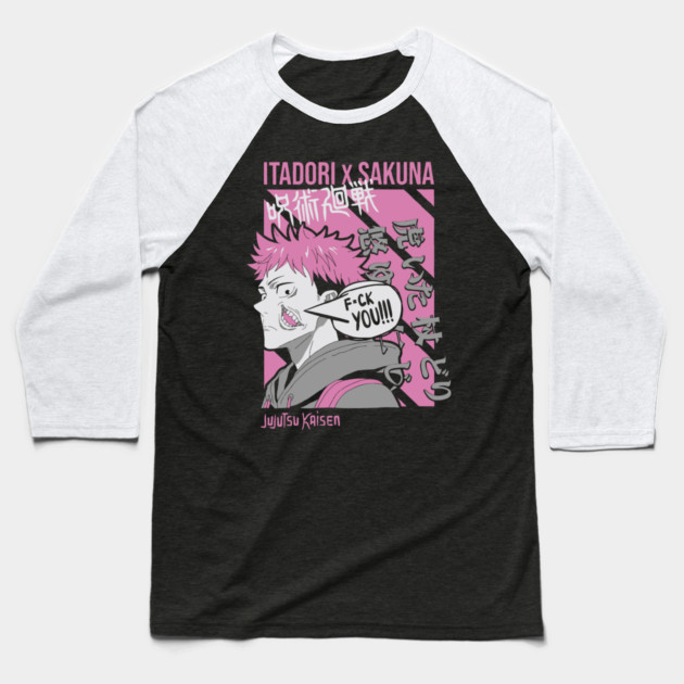 Itadori Yuuji -Jujutsu Kaisen Baseball T-Shirt by Otaku Vibes