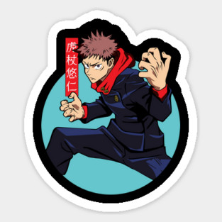 Jujutsu Kaisen Yuuji Itadori Cursed Punch Magnet