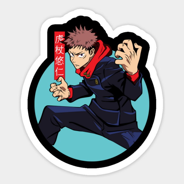 Jujutsu Kaisen Yuuji Itadori Cursed Punch Magnet by Otaku Vibes
