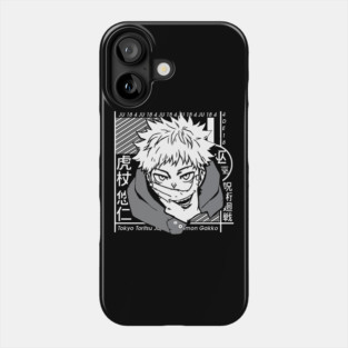 Jujutsu Kaisen Yuuji Split with Sukuna Phone Case