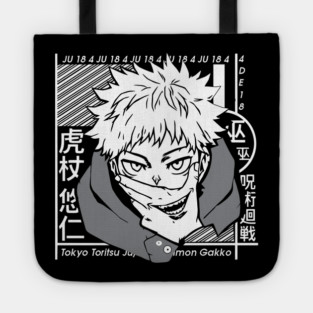Jujutsu Kaisen Yuuji Split with Sukuna Tote