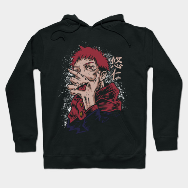 Yuuji Itadori -Jujutsu Kaisen Hoodie by Otaku Vibes