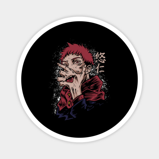 Yuuji Itadori -Jujutsu Kaisen Magnet by Otaku Vibes