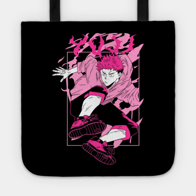 Jujutsu Kaisen - Yuuji Itadori Tote by Otaku Vibes
