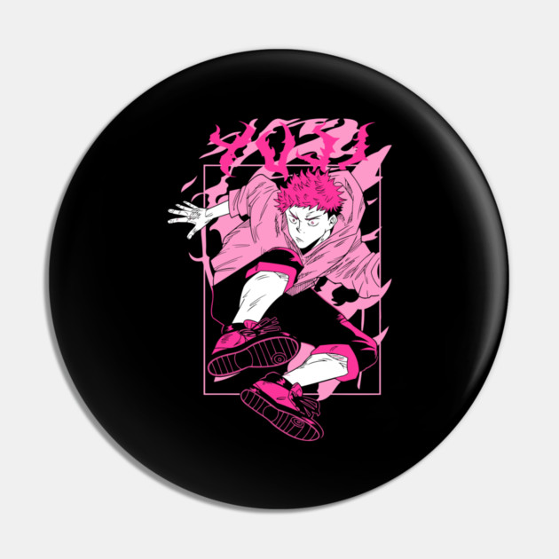 Jujutsu Kaisen - Yuuji Itadori Pin by Otaku Vibes