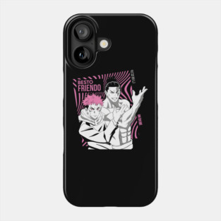 Jujutsu Kaisen Itadori and Todo Best Friends Phone Case