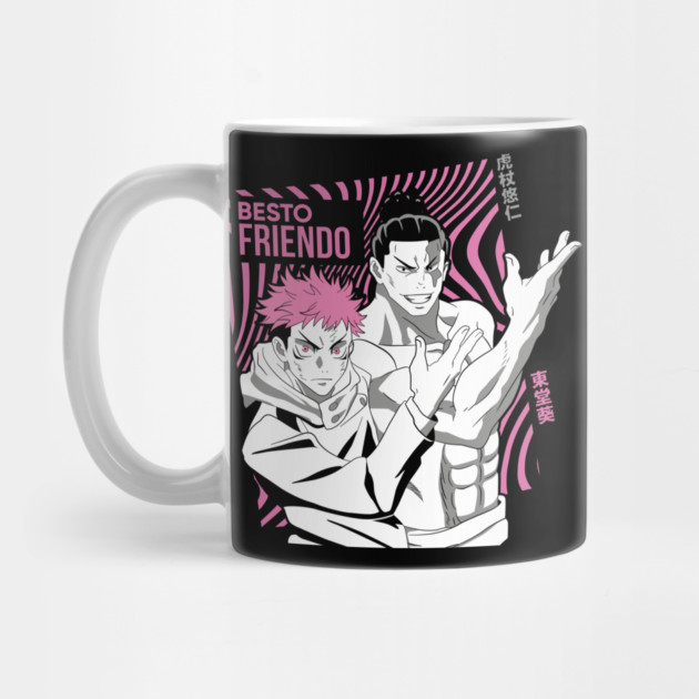 Jujutsu Kaisen Itadori and Todo Best Friends by Otaku Vibes