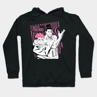 Jujutsu Kaisen Itadori and Todo Best Friends Hoodie