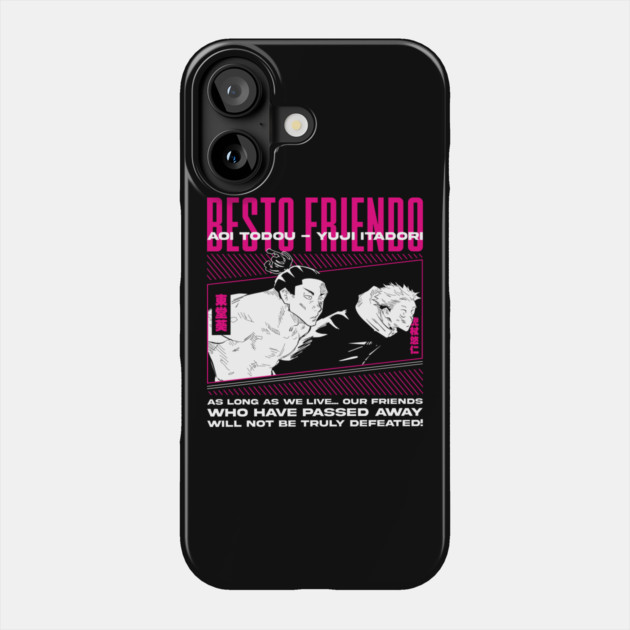 Jujutsu Kaisen Itadori Todo Combo Attack Phone Case by Otaku Vibes