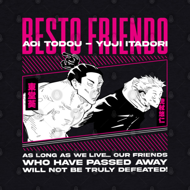 Jujutsu Kaisen Itadori Todo Combo Attack by Otaku Vibes