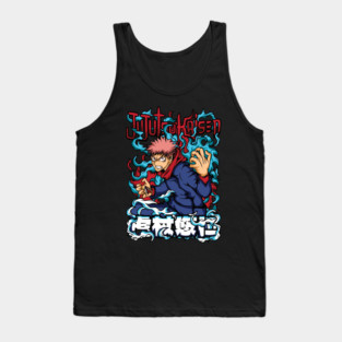 Jujutsu Kaisen Yuuji Itadori Epic Art Tank Top