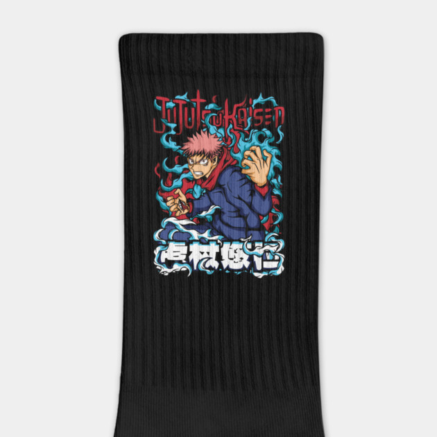 Jujutsu Kaisen Yuuji Itadori Epic Art by Otaku Vibes