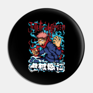 Jujutsu Kaisen Yuuji Itadori Epic Art Pin