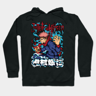 Jujutsu Kaisen Yuuji Itadori Epic Art Hoodie