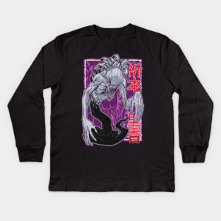 Jujutsu Kaisen Rika Queen of Curses Kids Long Sleeve T-Shirt